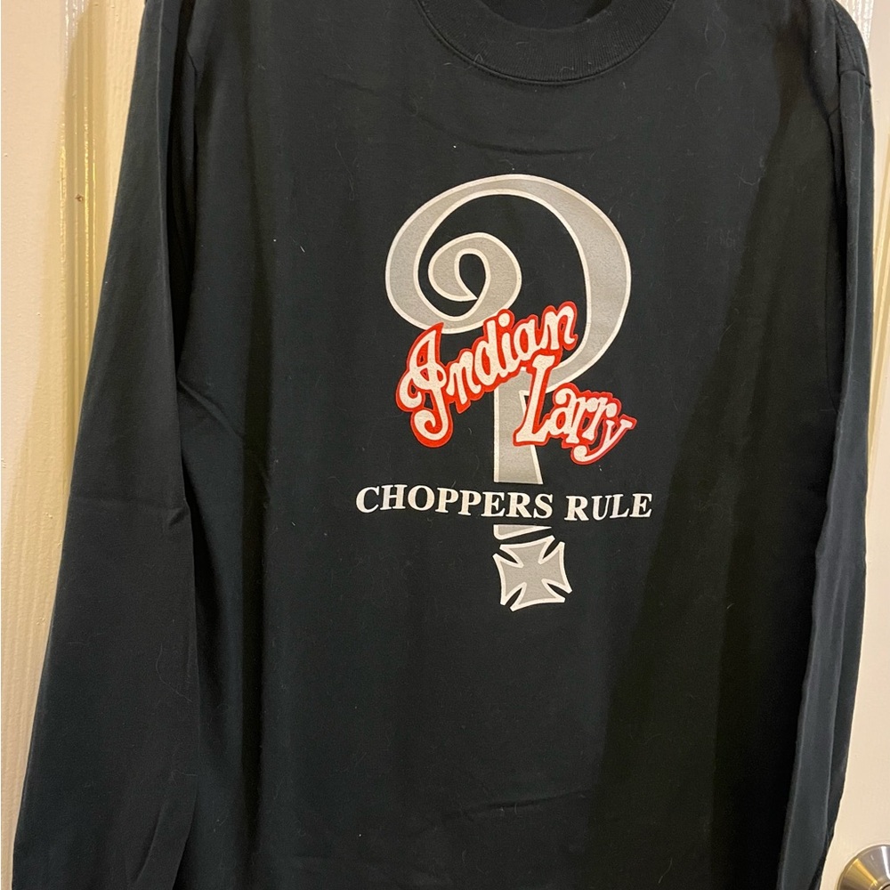 Choppers Rule Black Long Sleeve Tee